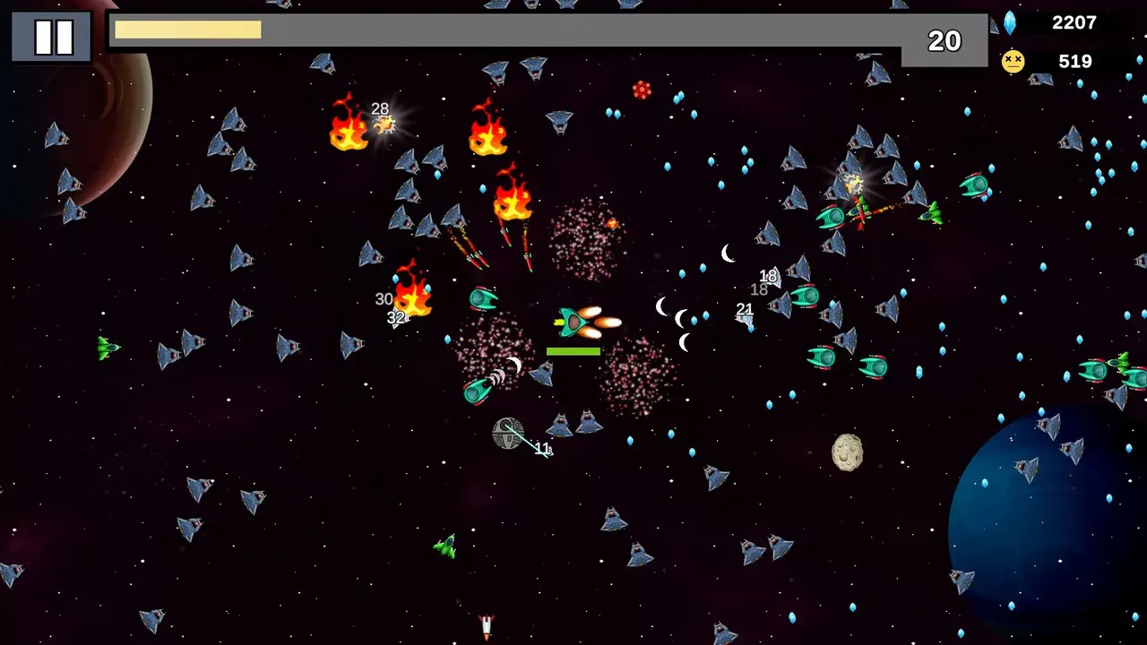 -Space Horde Attack-游戏截图-好玩游戏库