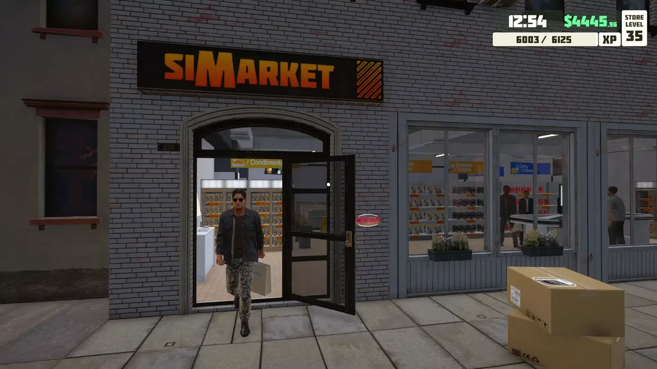 -siMarket Supermarket Simulator-游戏截图-好玩游戏库