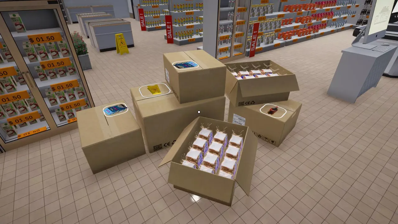 -siMarket Supermarket Simulator-游戏截图-好玩游戏库
