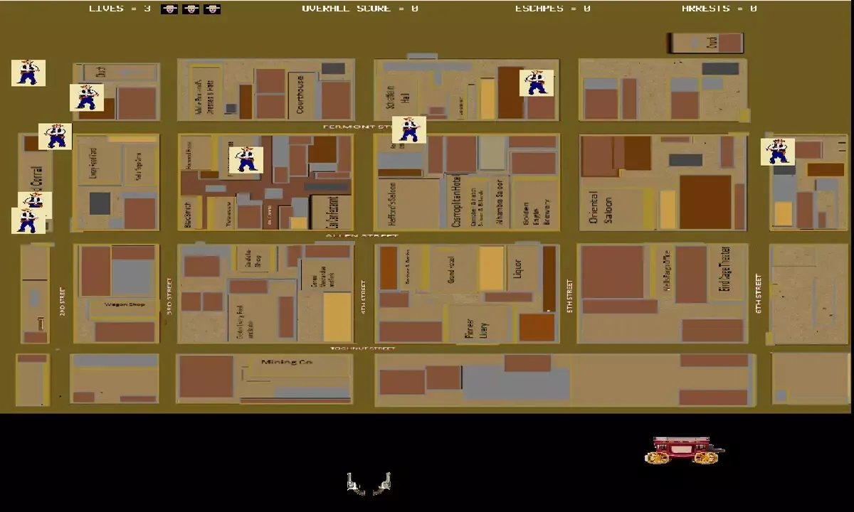 -Wyatt Earp and the Cowboys Wargame ssp-游戏截图-好玩游戏库