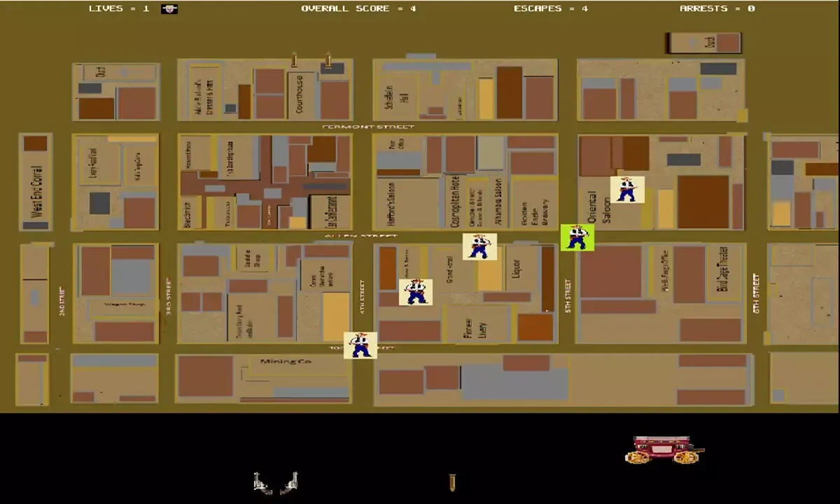 -Wyatt Earp and the Cowboys Wargame ssp-游戏截图-好玩游戏库