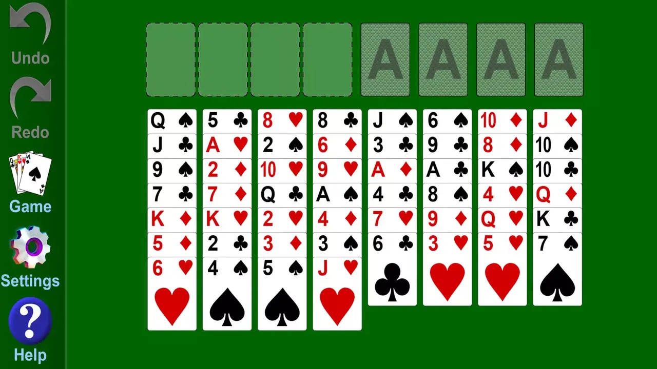 -FreeCell Solitaire Classic Card Game-游戏截图-好玩游戏库