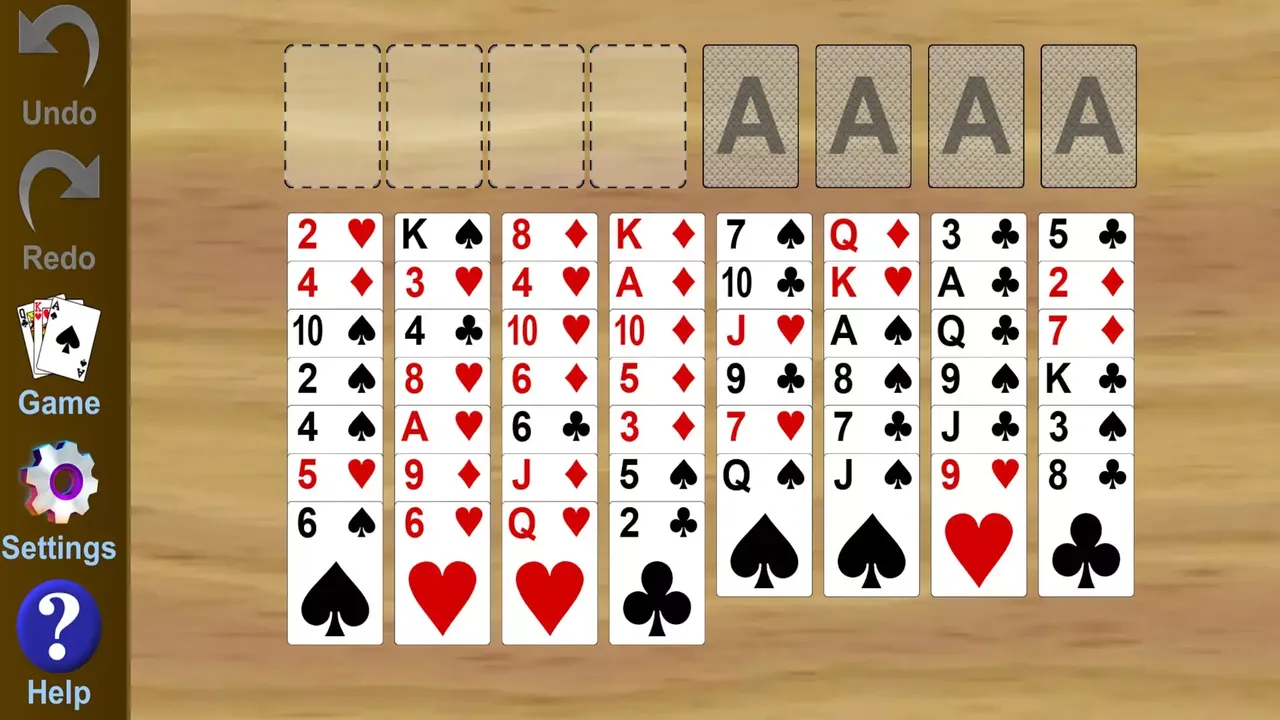-FreeCell Solitaire Classic Card Game-游戏截图-好玩游戏库