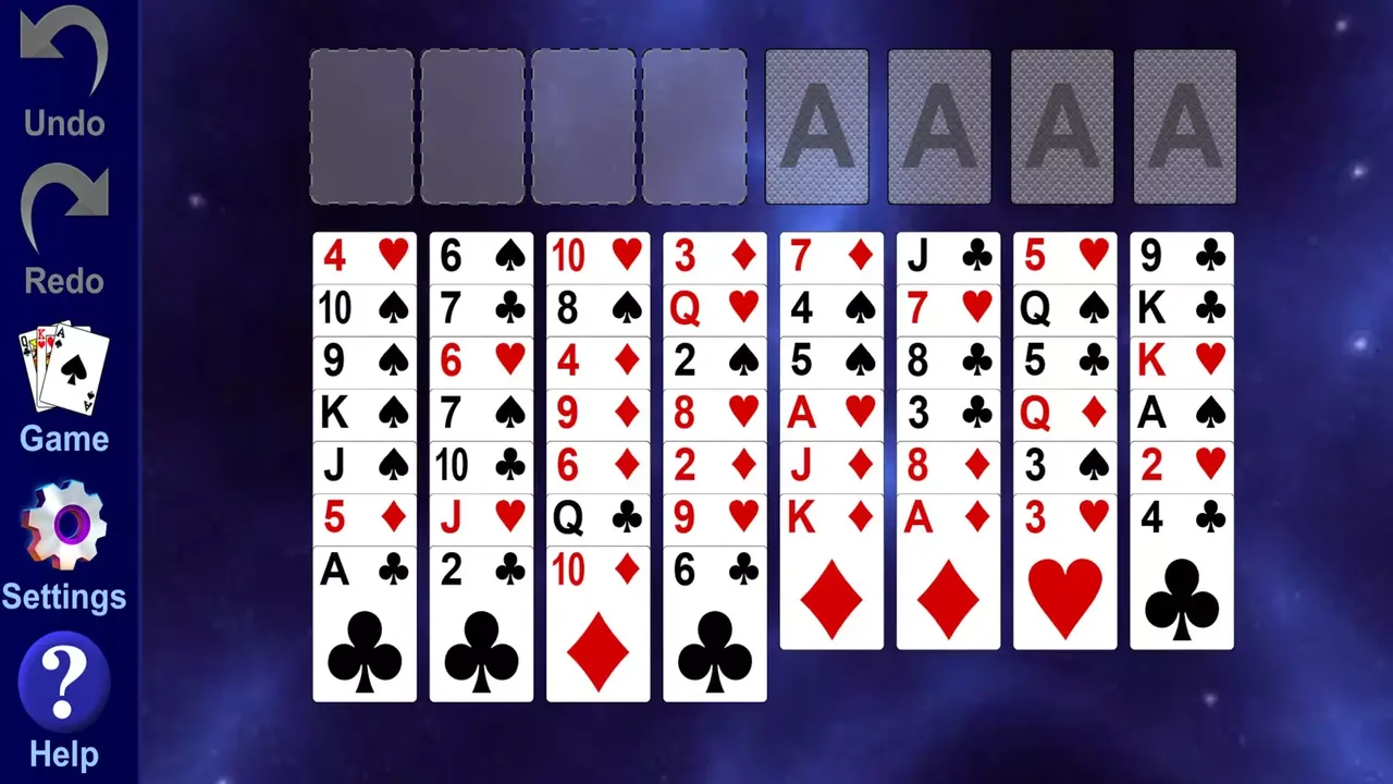 -FreeCell Solitaire Classic Card Game-游戏截图-好玩游戏库