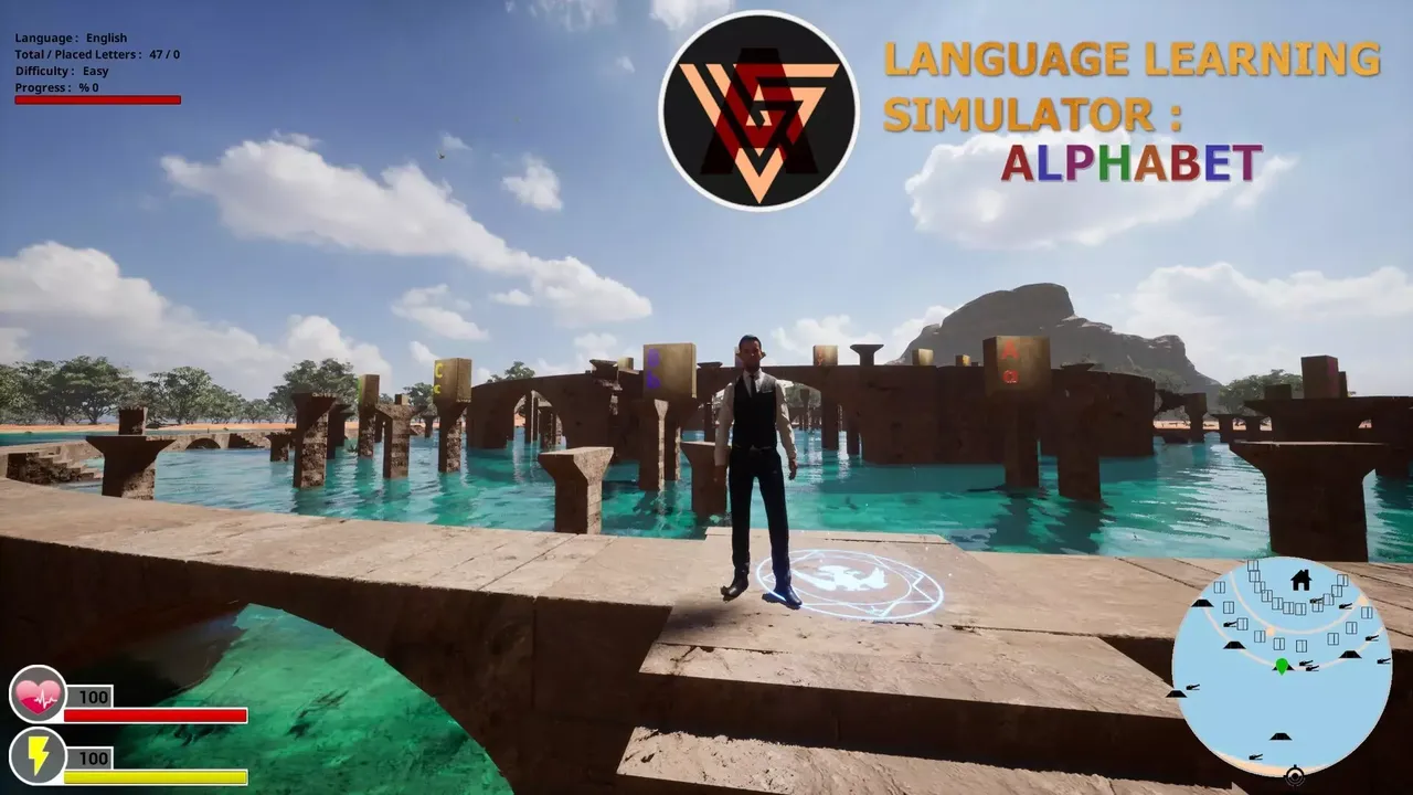 -Language Learning Simulator - Alphabet-游戏截图-好玩游戏库