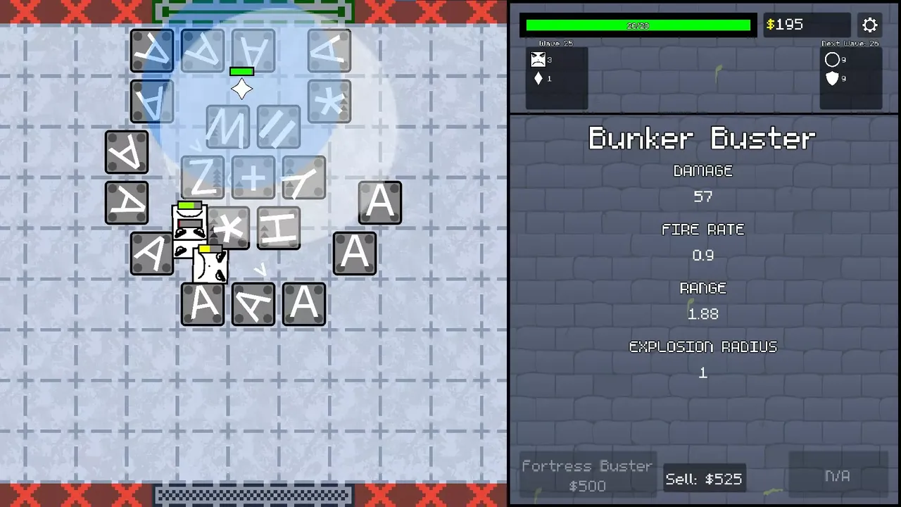 -ASCII Tower Defense-游戏截图-好玩游戏库