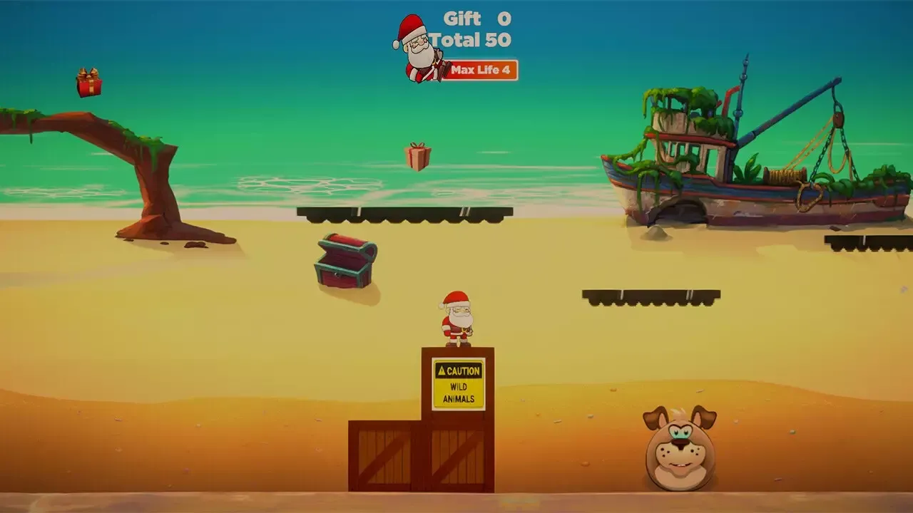 -Help Santa In Christmas Xmas Game-游戏截图-好玩游戏库