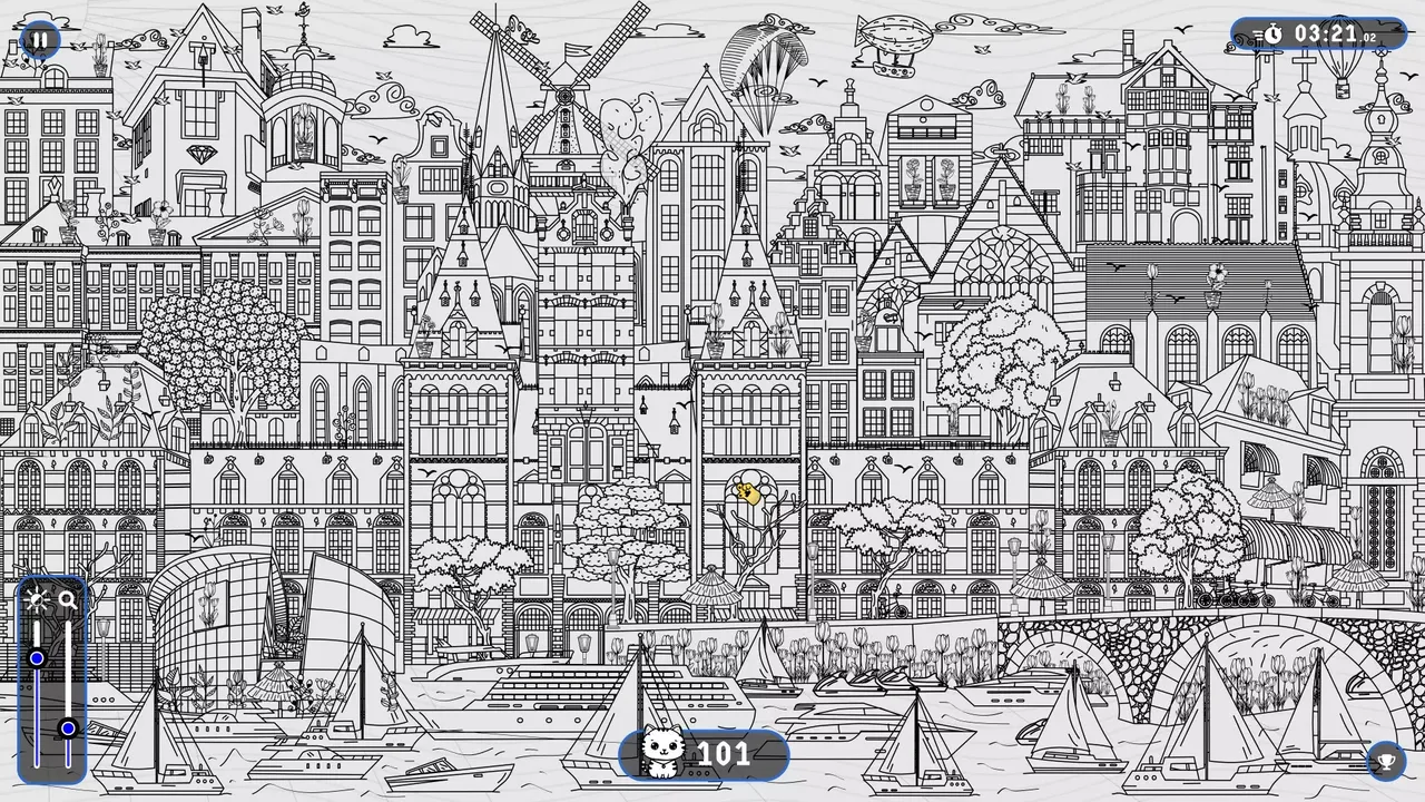 -101 Cats Hidden in Amsterdam-游戏截图-好玩游戏库