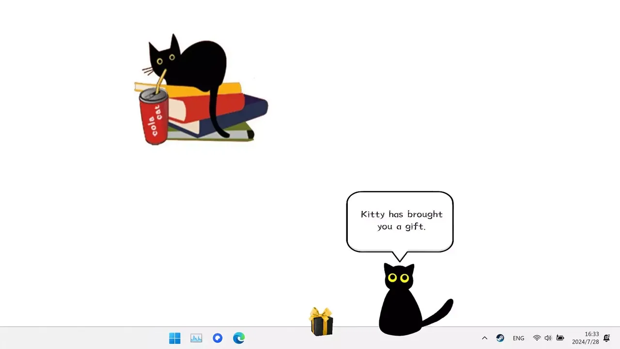 -Cat On My Desktop-游戏截图-好玩游戏库