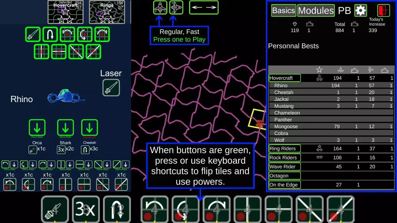 -FlipTiles: Warp Lines-游戏截图-好玩游戏库