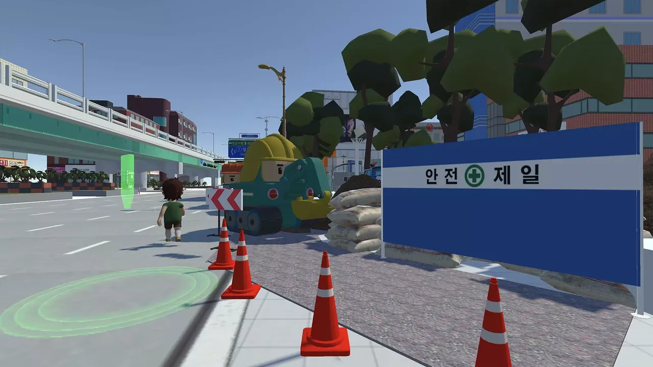 -VR traffic safety with Polly-游戏截图-好玩游戏库