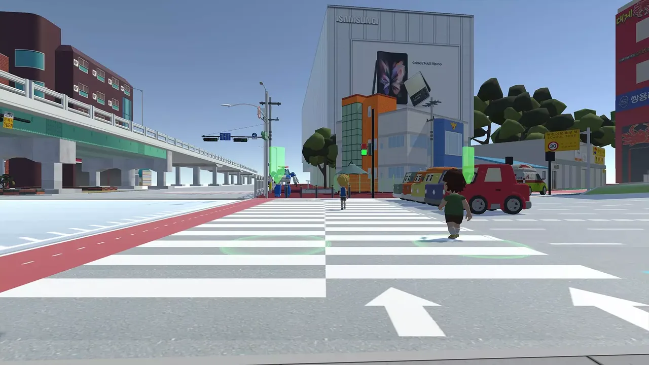 -VR traffic safety with Polly-游戏截图-好玩游戏库