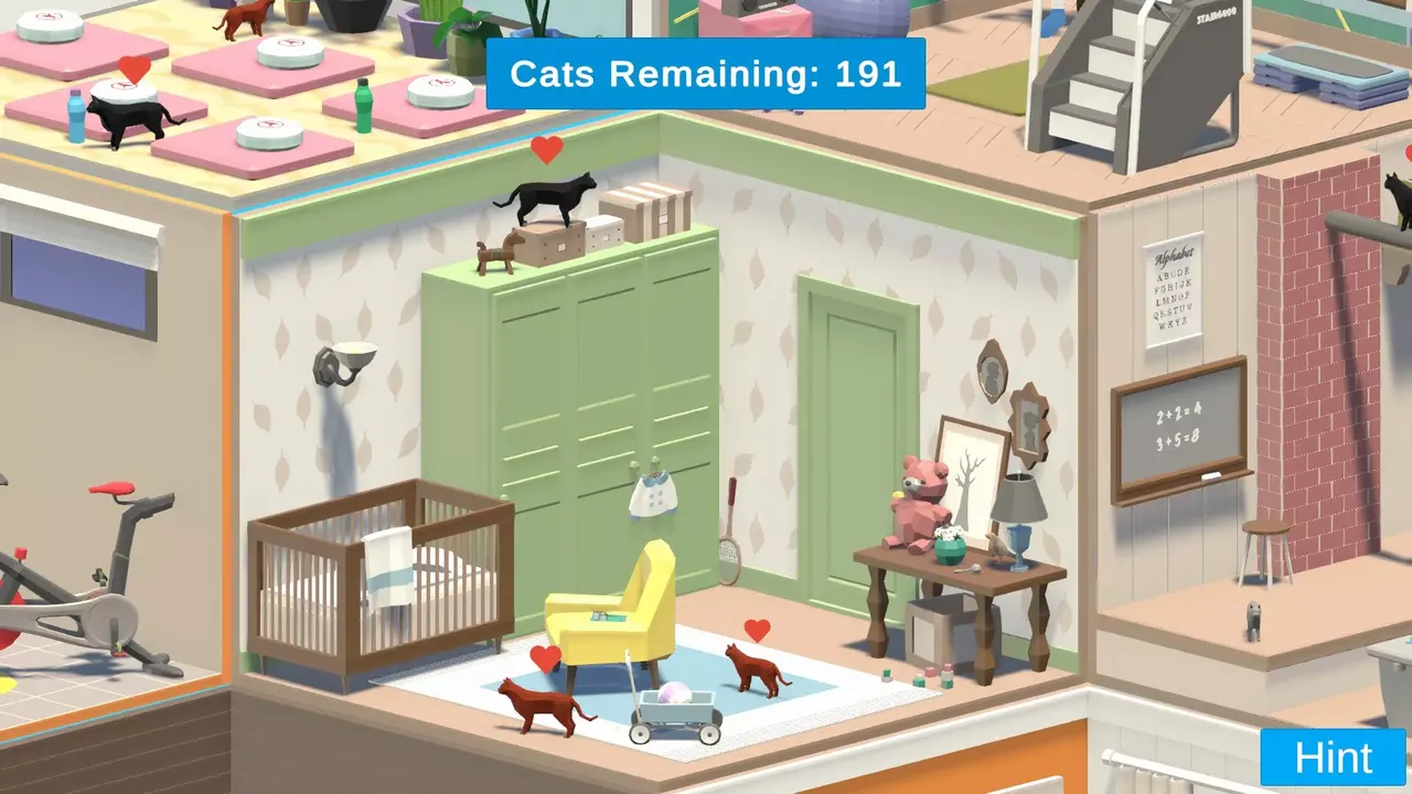 -200 Hidden House Cats-游戏截图-好玩游戏库