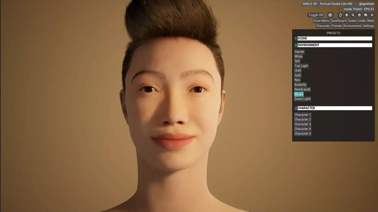 -HAELE 3D - Portrait Studio Lite - Drawing References-游戏截图-好玩游戏库