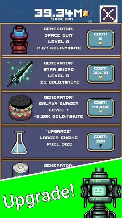 -Idle Space Force: Retro Clicker-游戏截图-好玩游戏库