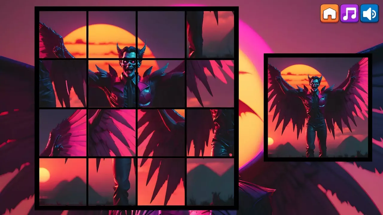 -OG Puzzlers: Synthwave Vampires-游戏截图-好玩游戏库