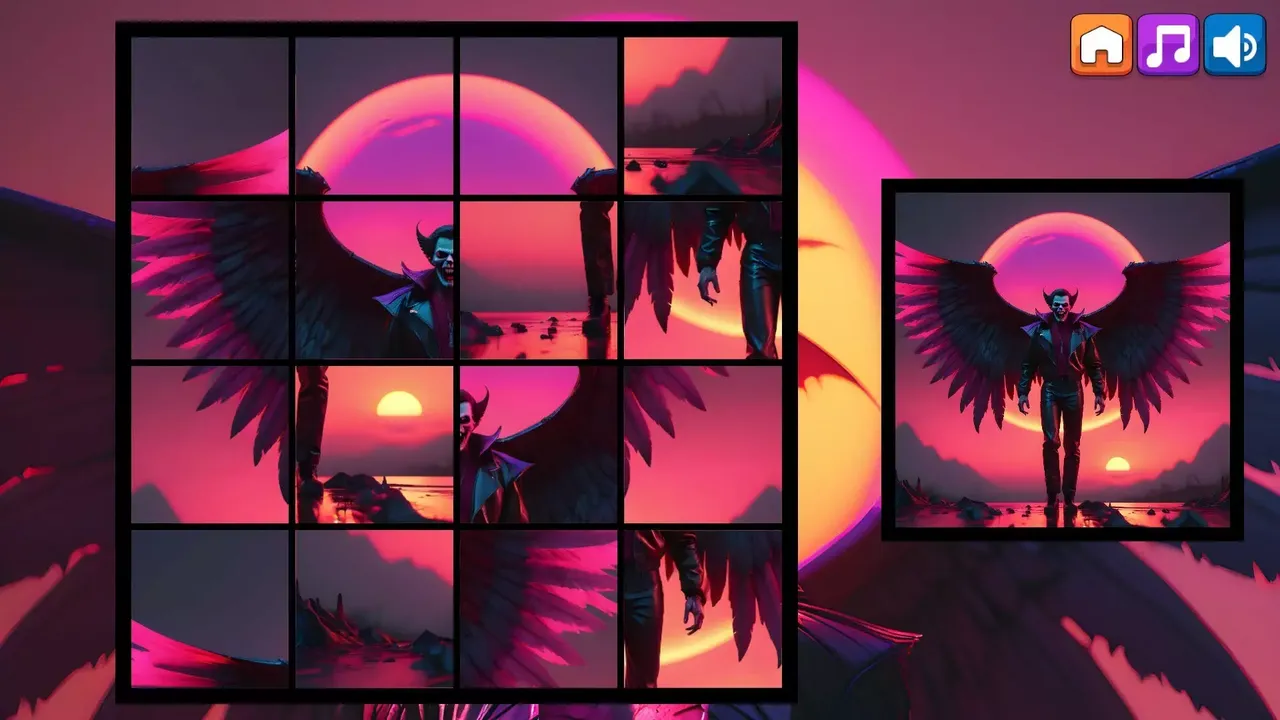 -OG Puzzlers: Synthwave Vampires-游戏截图-好玩游戏库