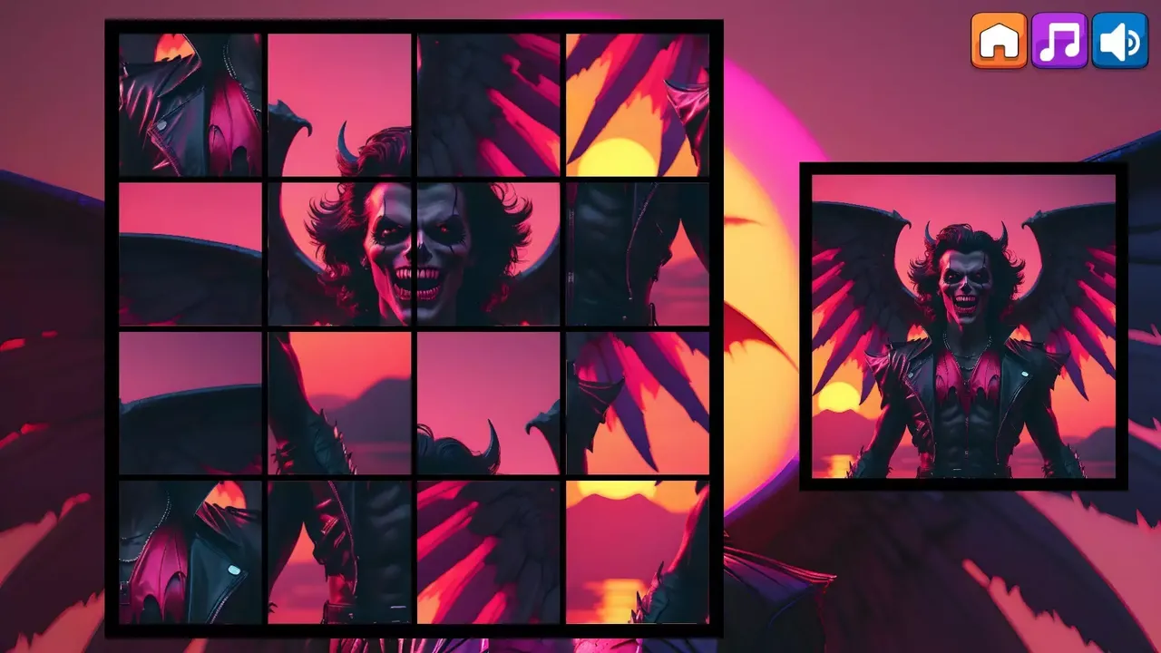 -OG Puzzlers: Synthwave Vampires-游戏截图-好玩游戏库