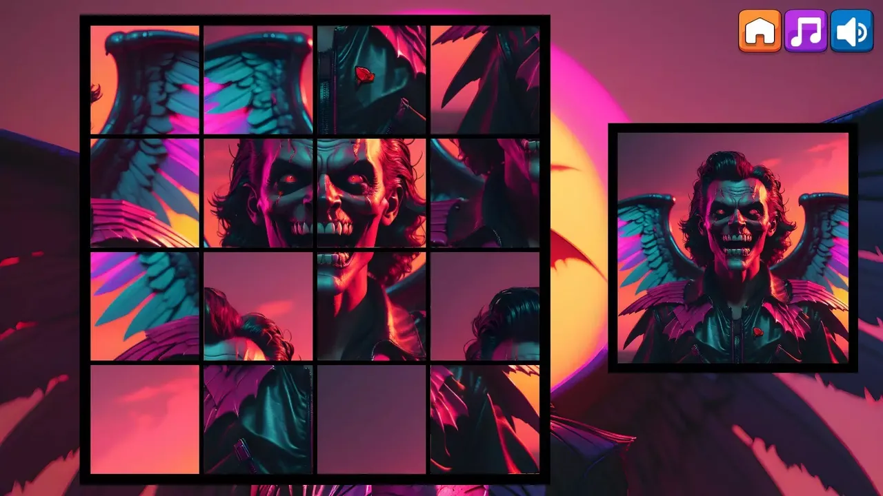 -OG Puzzlers: Synthwave Vampires-游戏截图-好玩游戏库