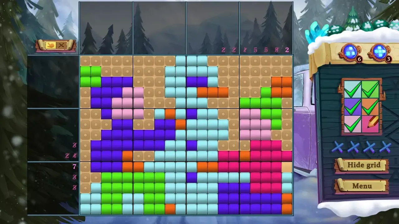 -Adventure Mosaics. Winter Holidays-游戏截图-好玩游戏库