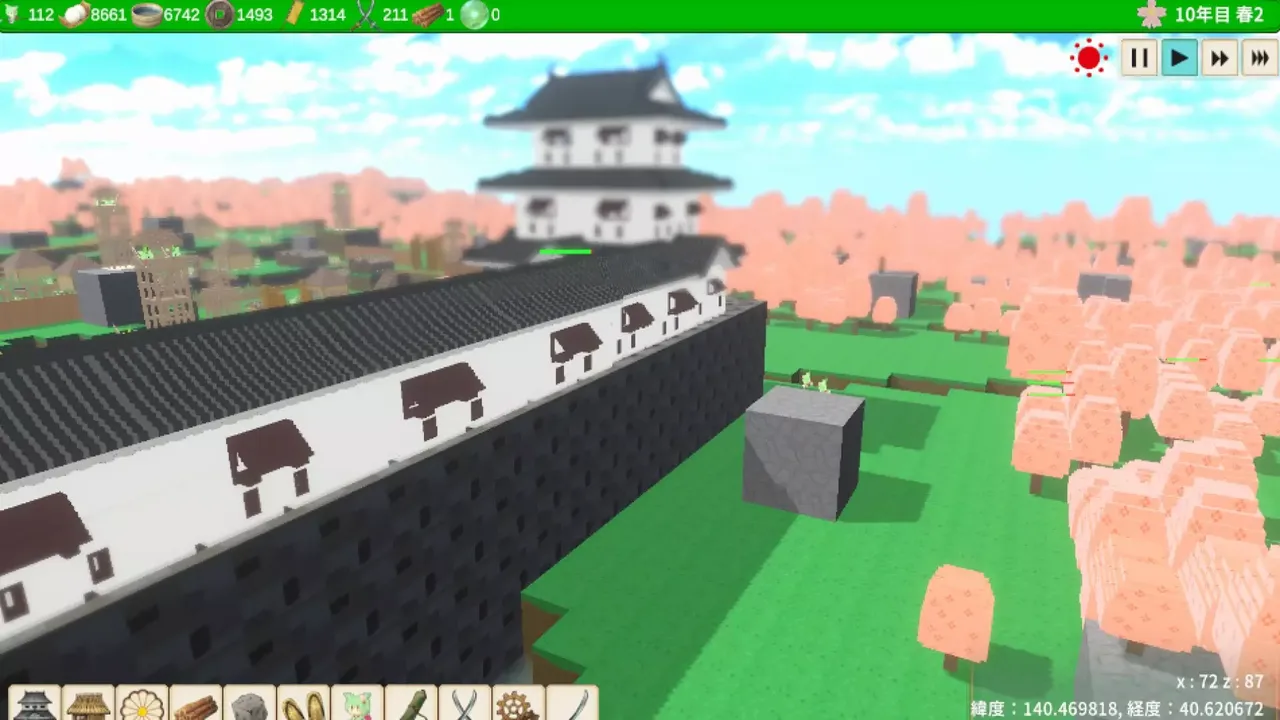 -Voxel Shogun KIritan Castle-游戏截图-好玩游戏库