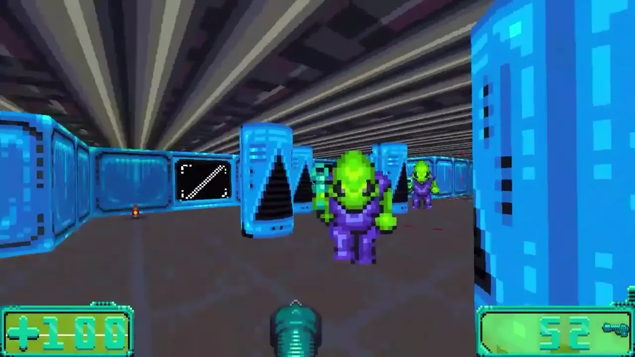 -DOSMan: Space Aliens in Space!-游戏截图-好玩游戏库
