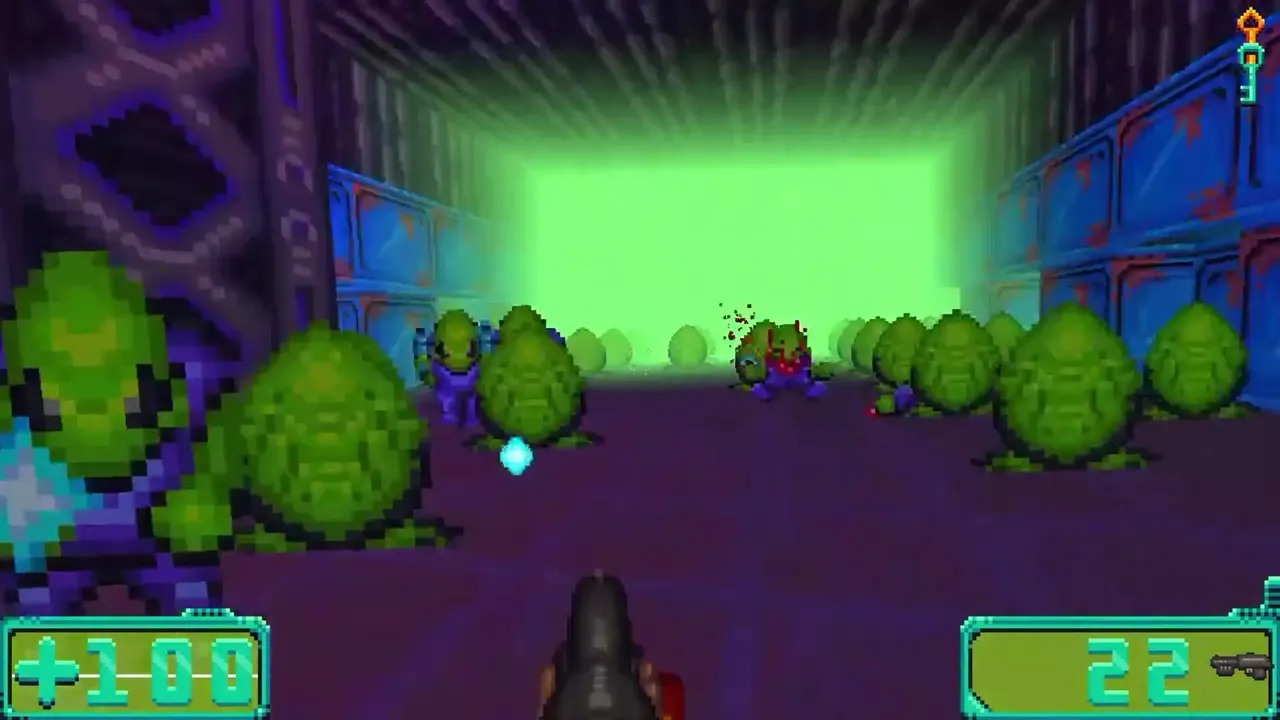 -DOSMan: Space Aliens in Space!-游戏截图-好玩游戏库