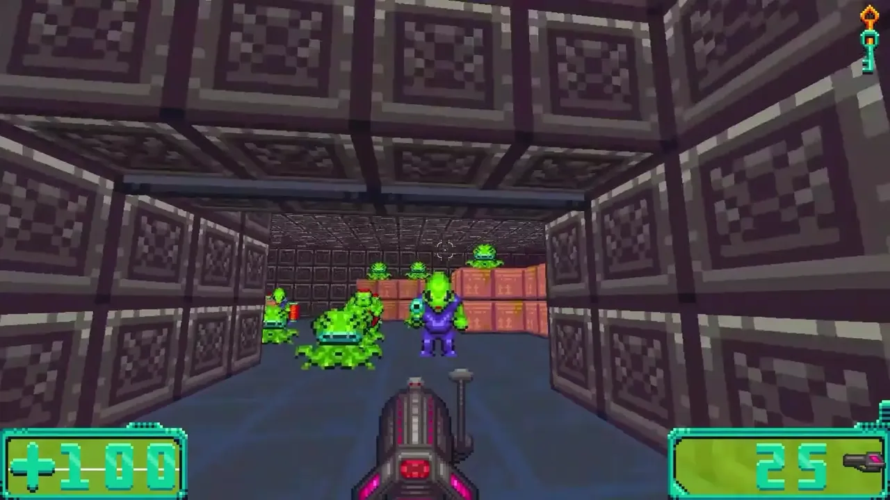 -DOSMan: Space Aliens in Space!-游戏截图-好玩游戏库