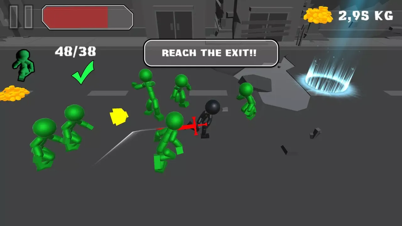 -Stickman Killing Zombie-游戏截图-好玩游戏库