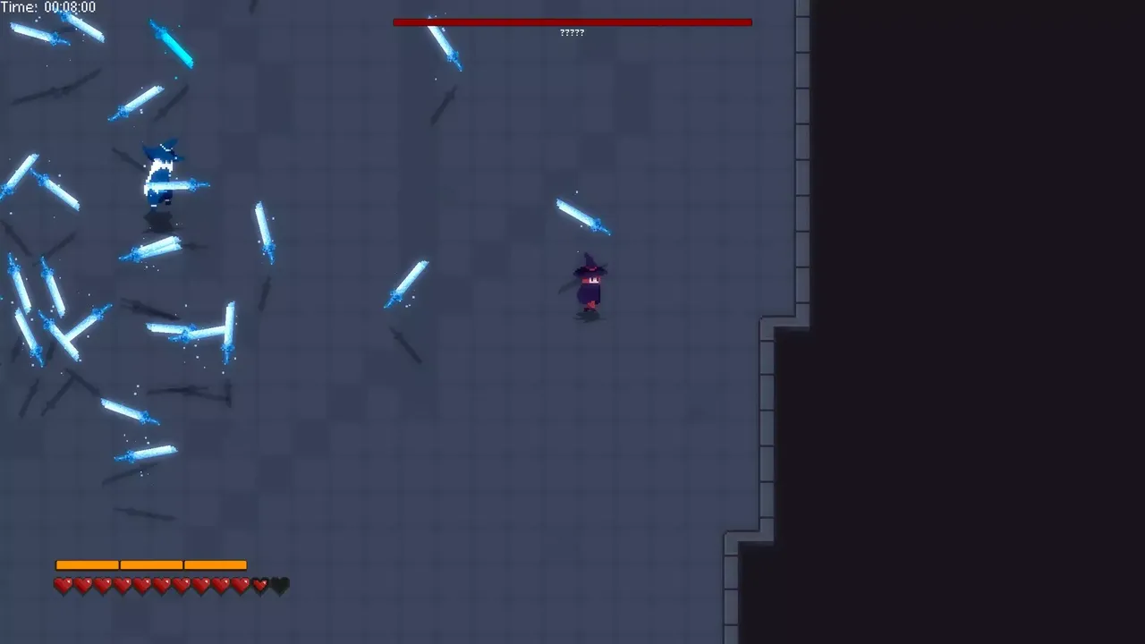 -Little Fire Girl Fights Final Boss / 小火女掉站终极Boss!-游戏截图-好玩游戏库