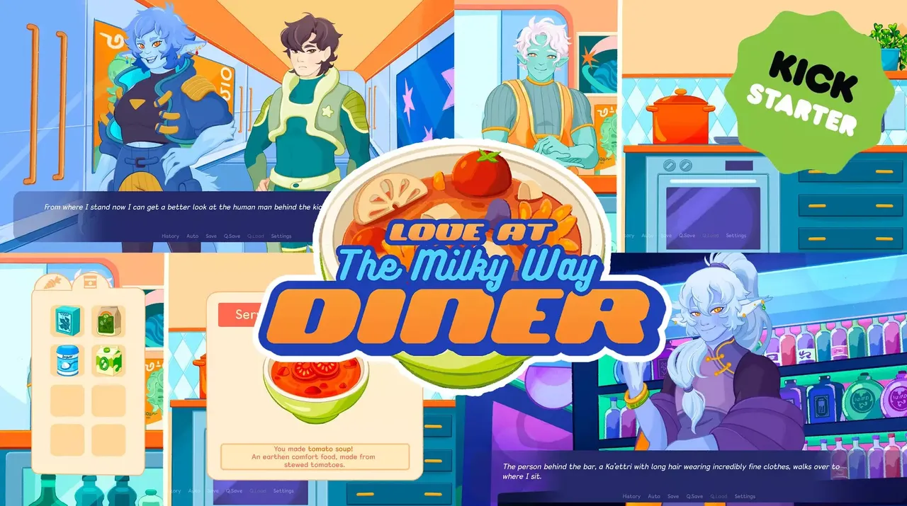 -Love at The Milky Way Diner: Demo-游戏截图-好玩游戏库