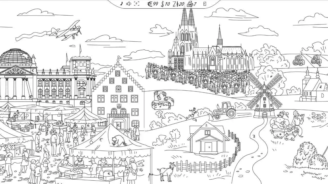 -Gabenwood 2: 99 Hidden Euros-游戏截图-好玩游戏库