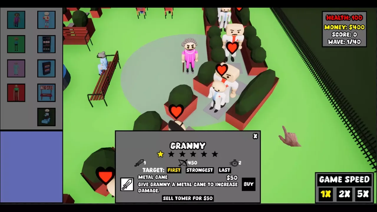 -Retirement Home Tower Defense-游戏截图-好玩游戏库
