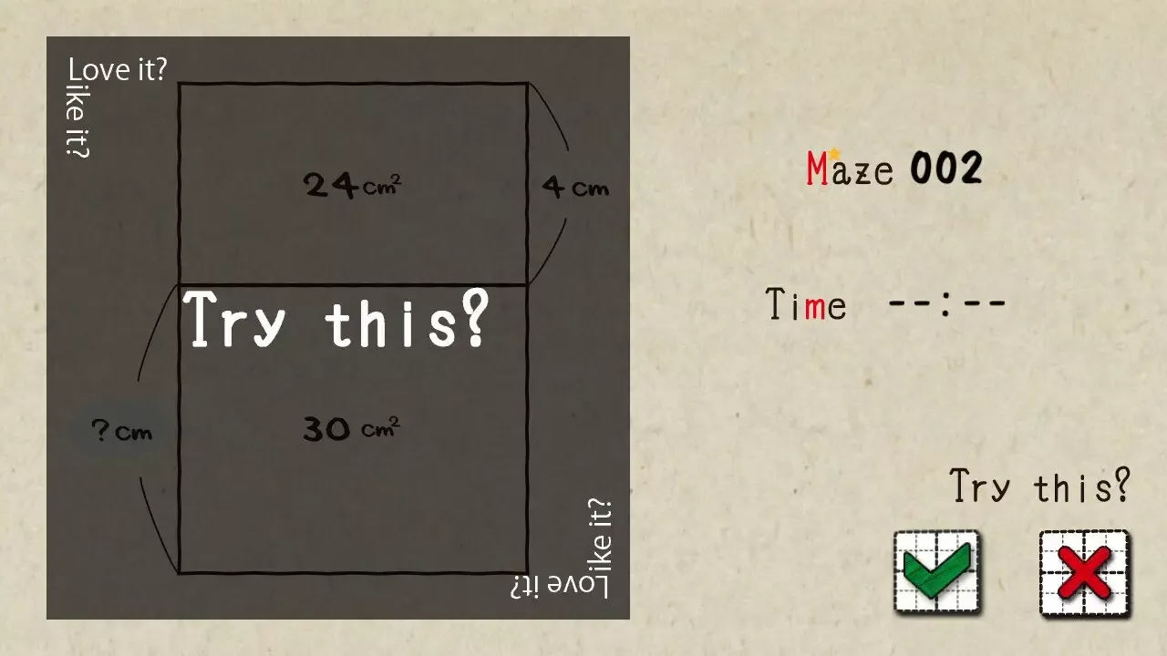 -MENSEKI Area maze puzzles-游戏截图-好玩游戏库