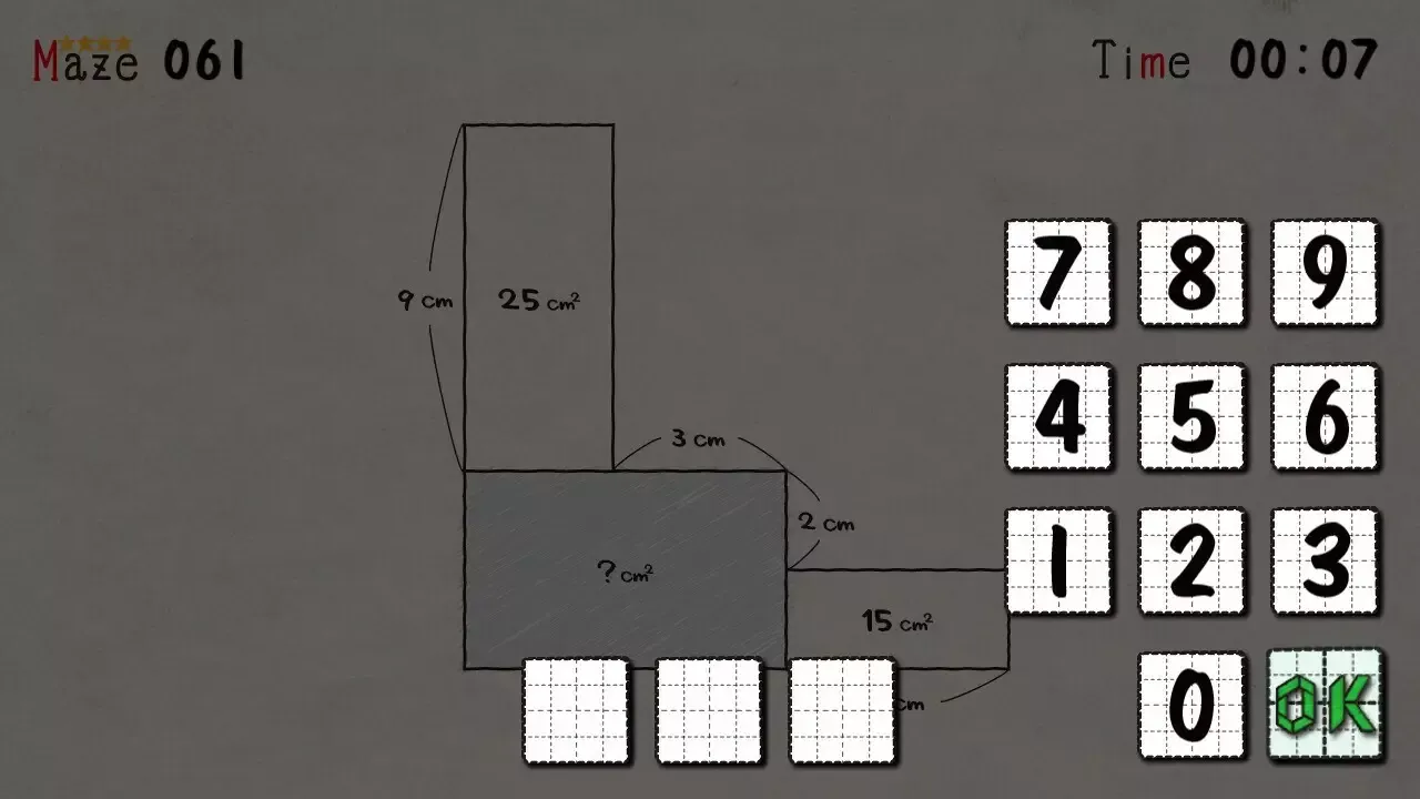 -MENSEKI Area maze puzzles-游戏截图-好玩游戏库