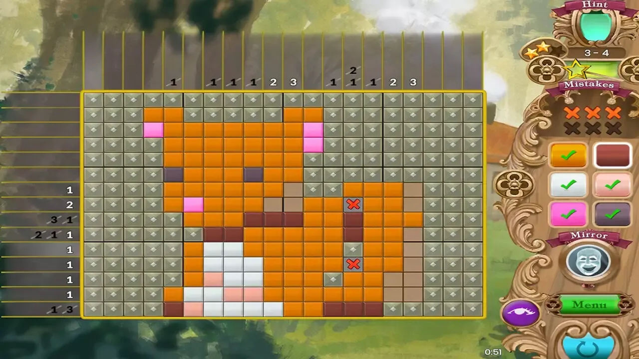 -Fables Mosaic: Little Red Riding Hood-游戏截图-好玩游戏库