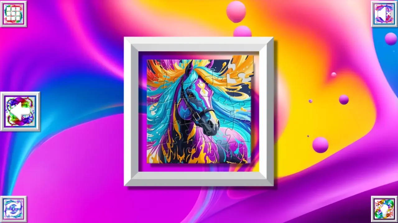 -Color Splash: Horses-游戏截图-好玩游戏库