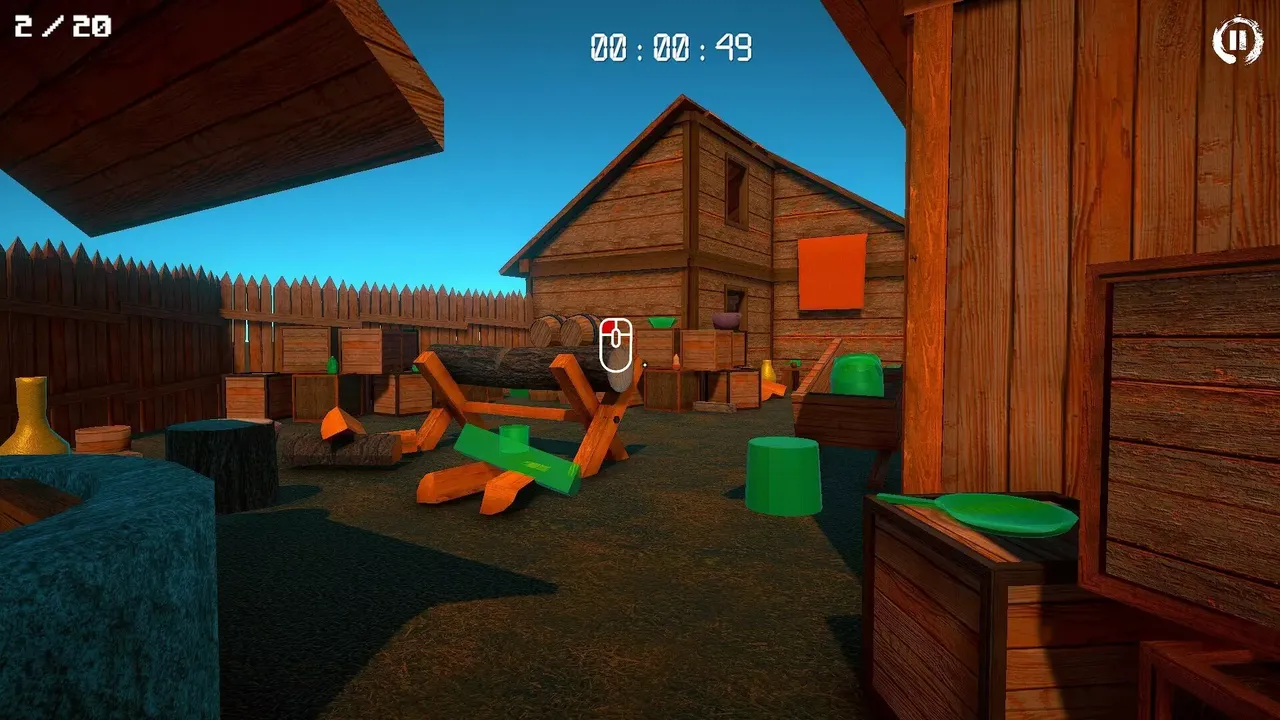 -3D PUZZLE - Courtyard-游戏截图-好玩游戏库