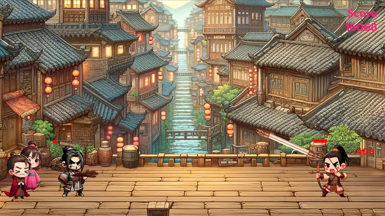 -Dynasty's Defender: The Scroll's Curse-游戏截图-好玩游戏库