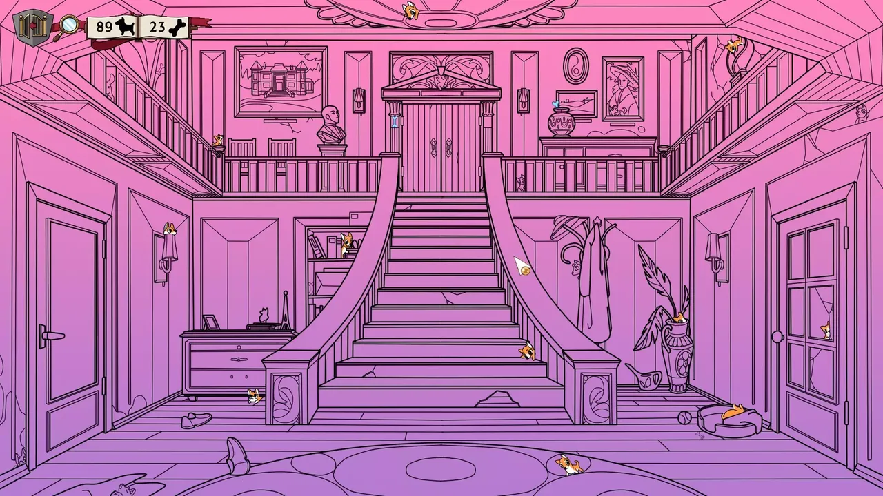 -Hidden Corgi Mansion-游戏截图-好玩游戏库