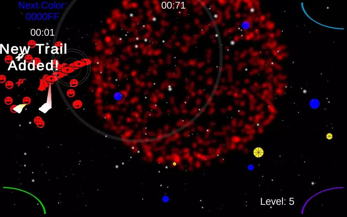 -Space Trail Fireworks-游戏截图-好玩游戏库