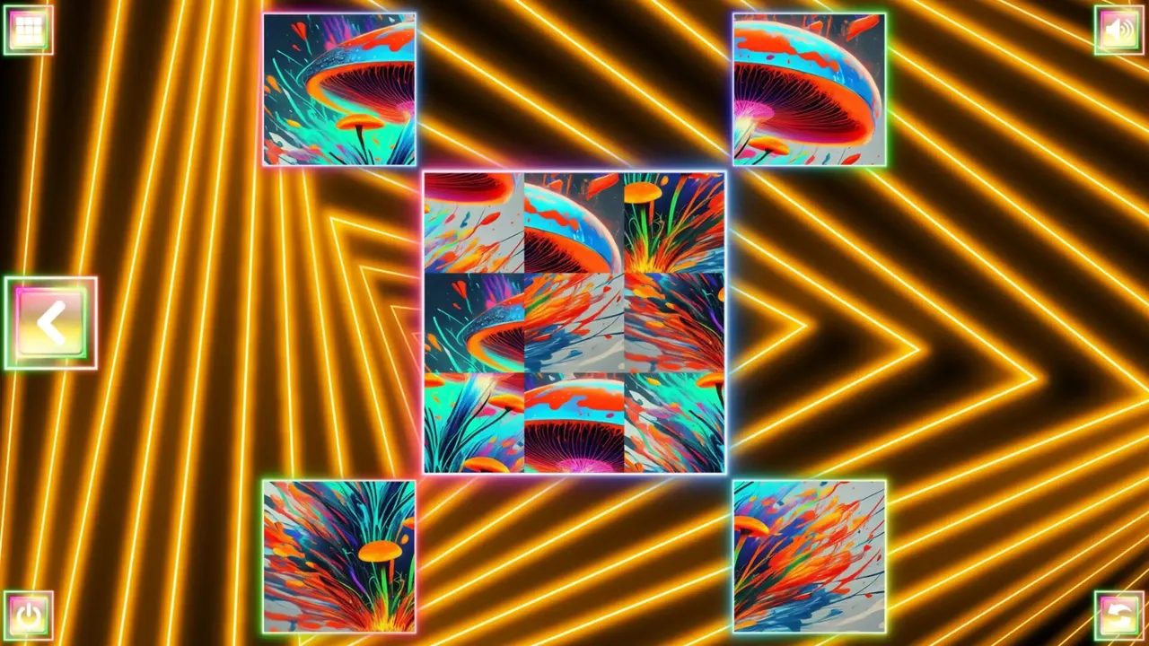 -Neon Fantasy: Mushrooms-游戏截图-好玩游戏库