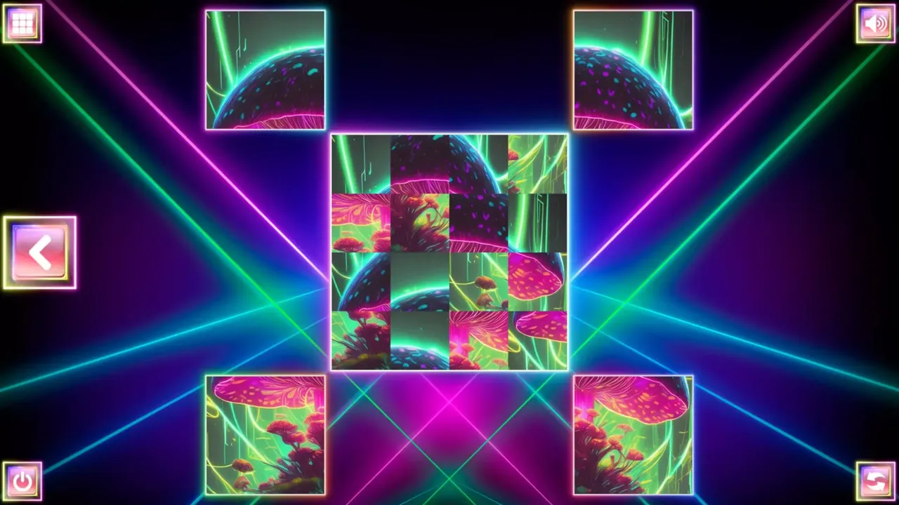 -Neon Fantasy: Mushrooms-游戏截图-好玩游戏库