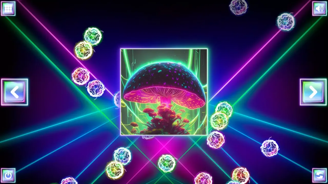 -Neon Fantasy: Mushrooms-游戏截图-好玩游戏库
