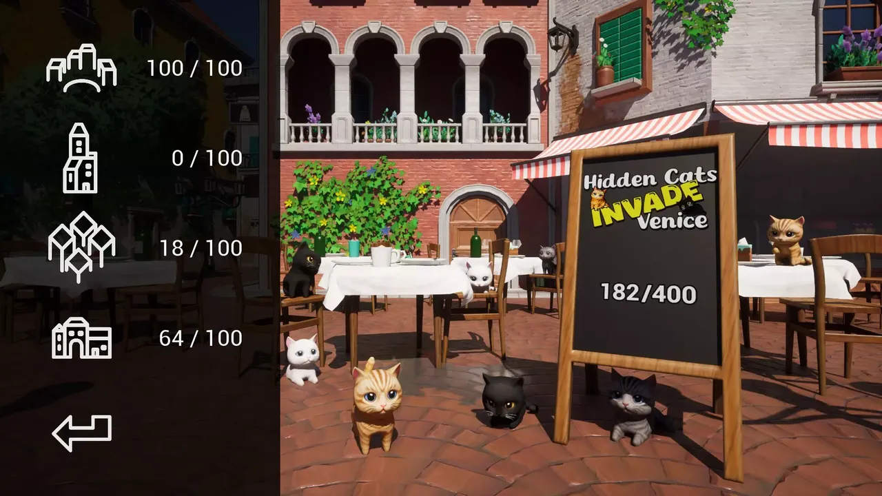 -Hidden Cats Invade Venice-游戏截图-好玩游戏库