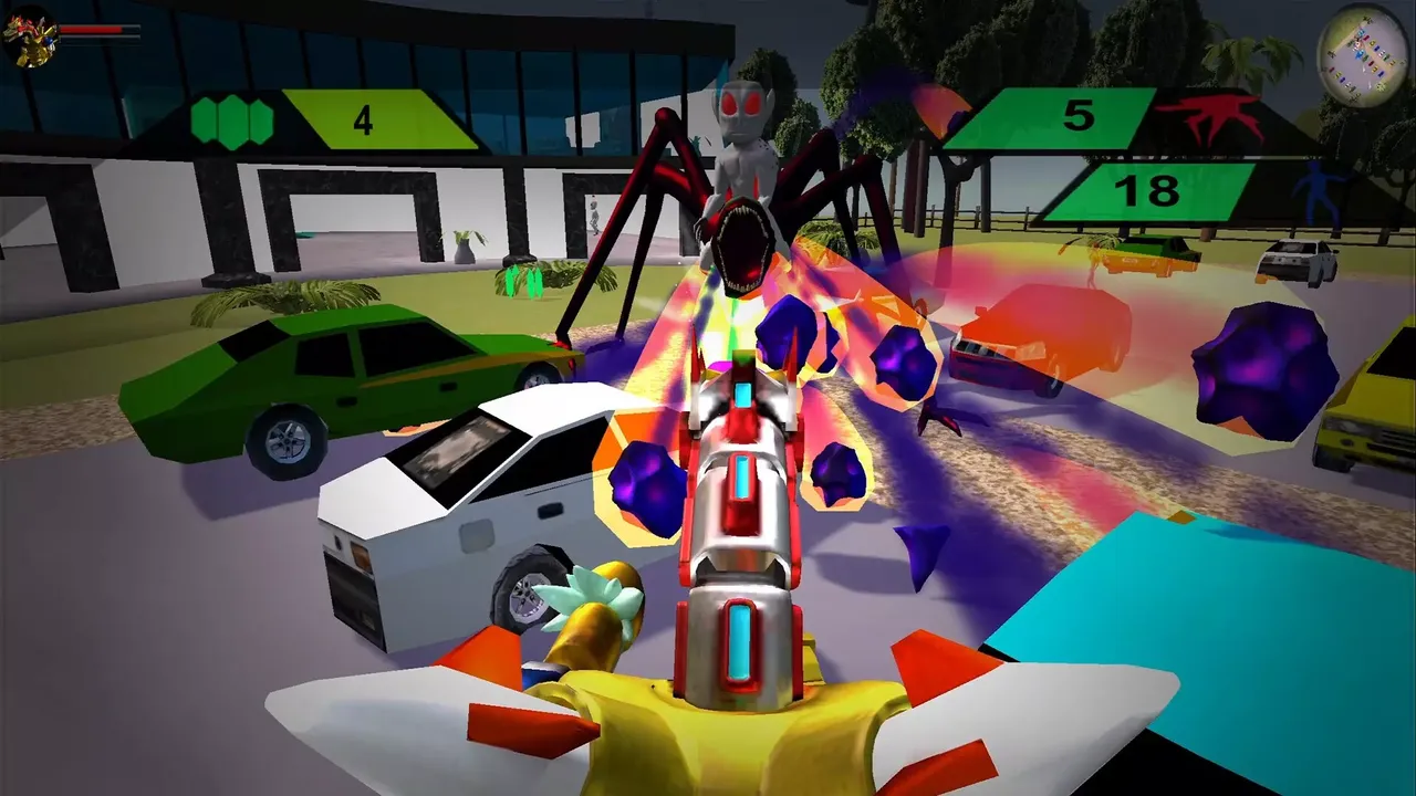 -Spider-Tank vs Aliens-游戏截图-好玩游戏库