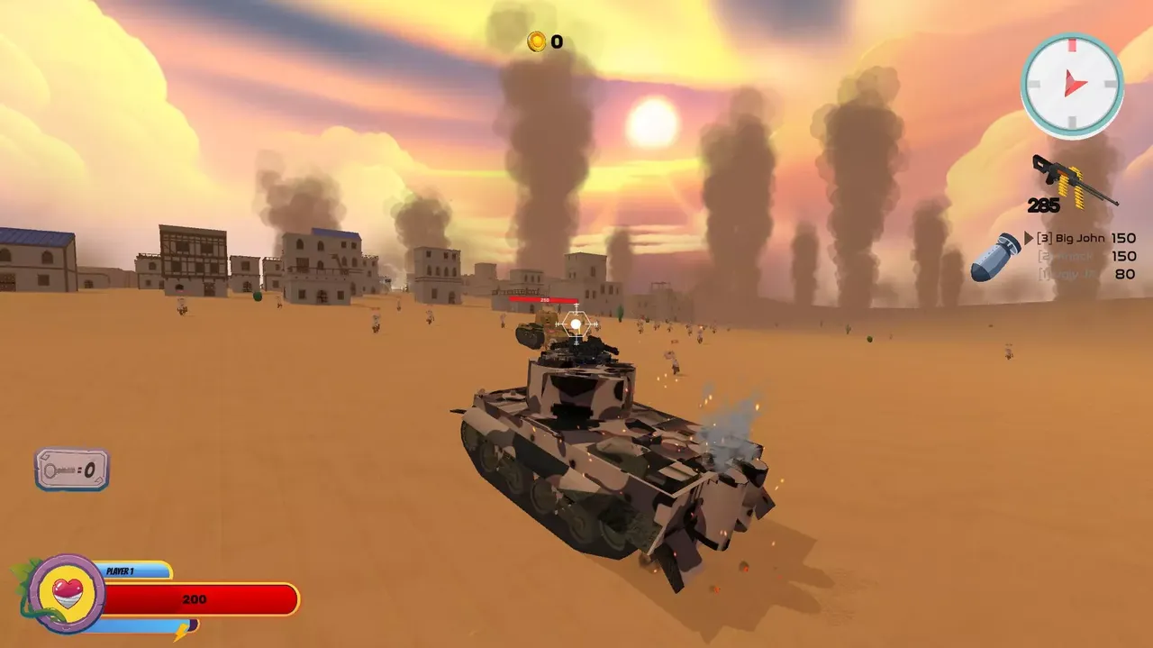 -Bulletproof Tank Adventure-游戏截图-好玩游戏库