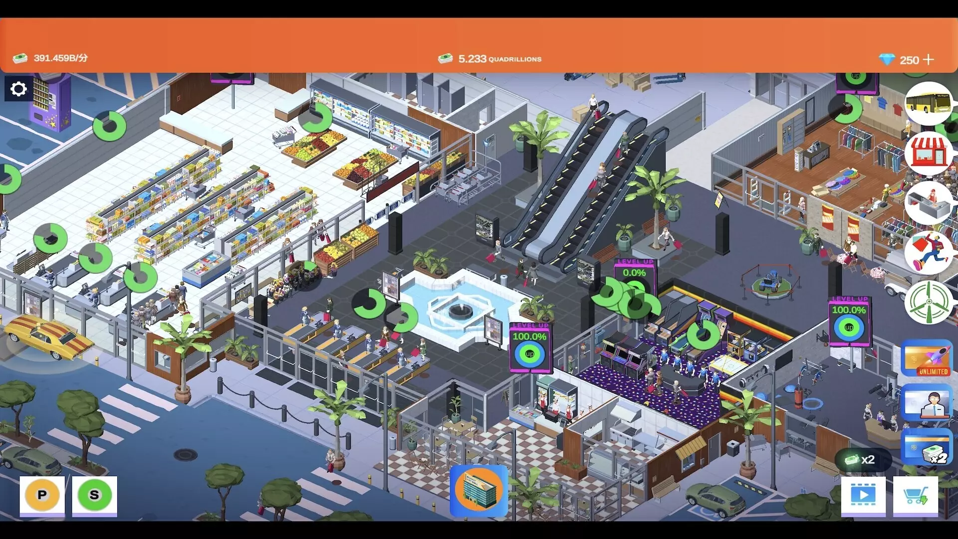 Idle Mall Tycoon