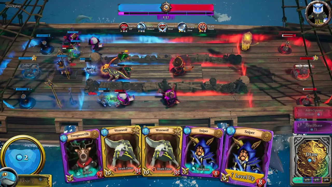 -Battle Waves: Card Tactics-游戏截图-好玩游戏库