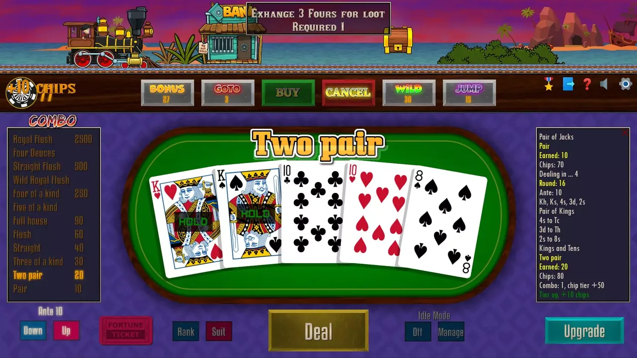 -Poker Train-游戏截图-好玩游戏库